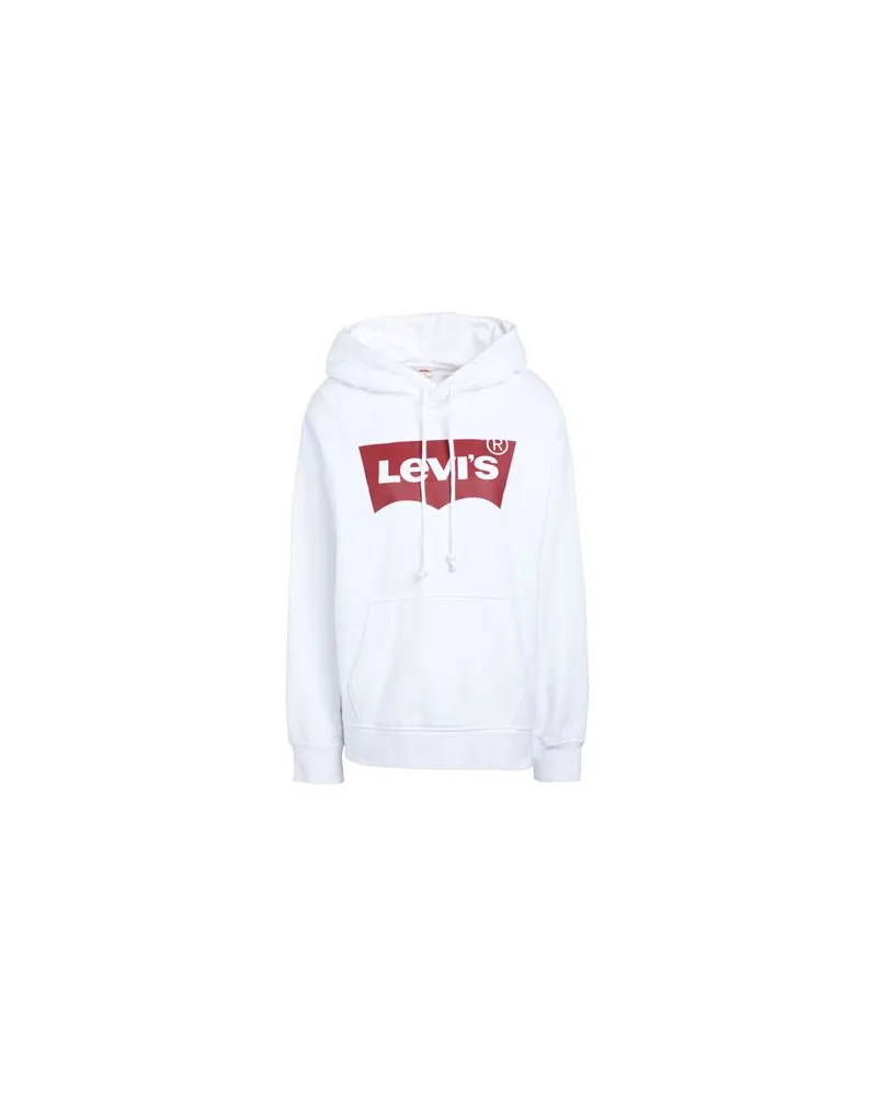 Levi's GRAPHIC STANDARD HOODIE  - TOPS - Sweatshirtsauf YOOX.COM Weiß