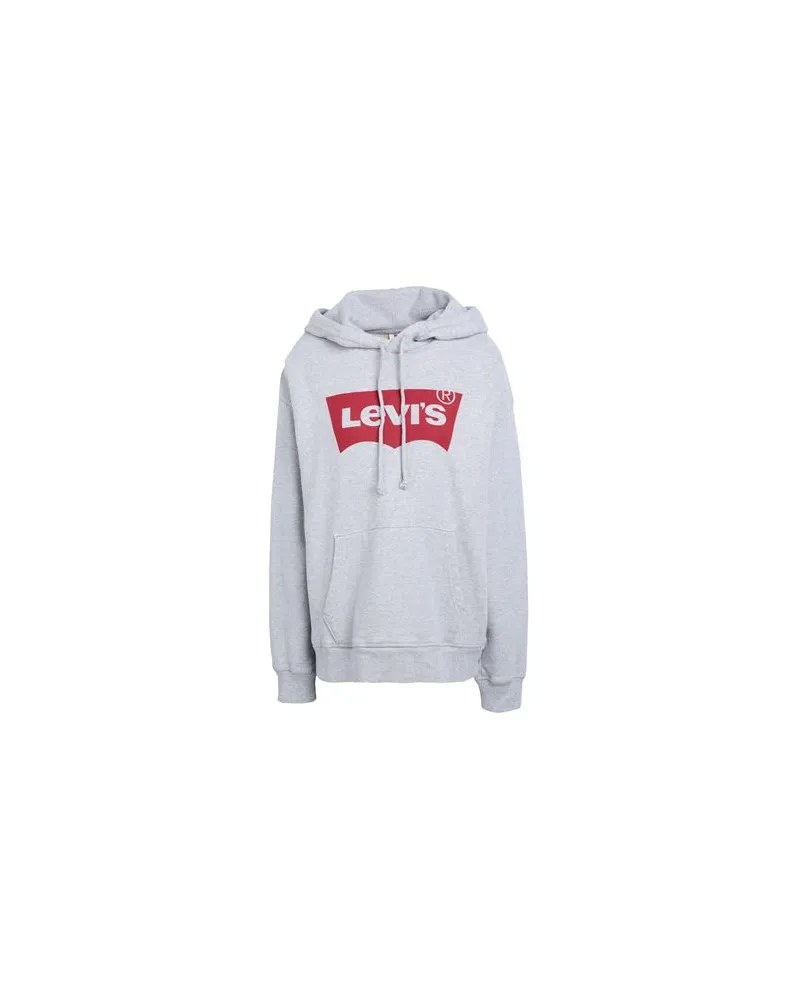 Levi's GRAPHIC STANDARD HOODIE  - TOPS - Sweatshirtsauf YOOX.COM Grau
