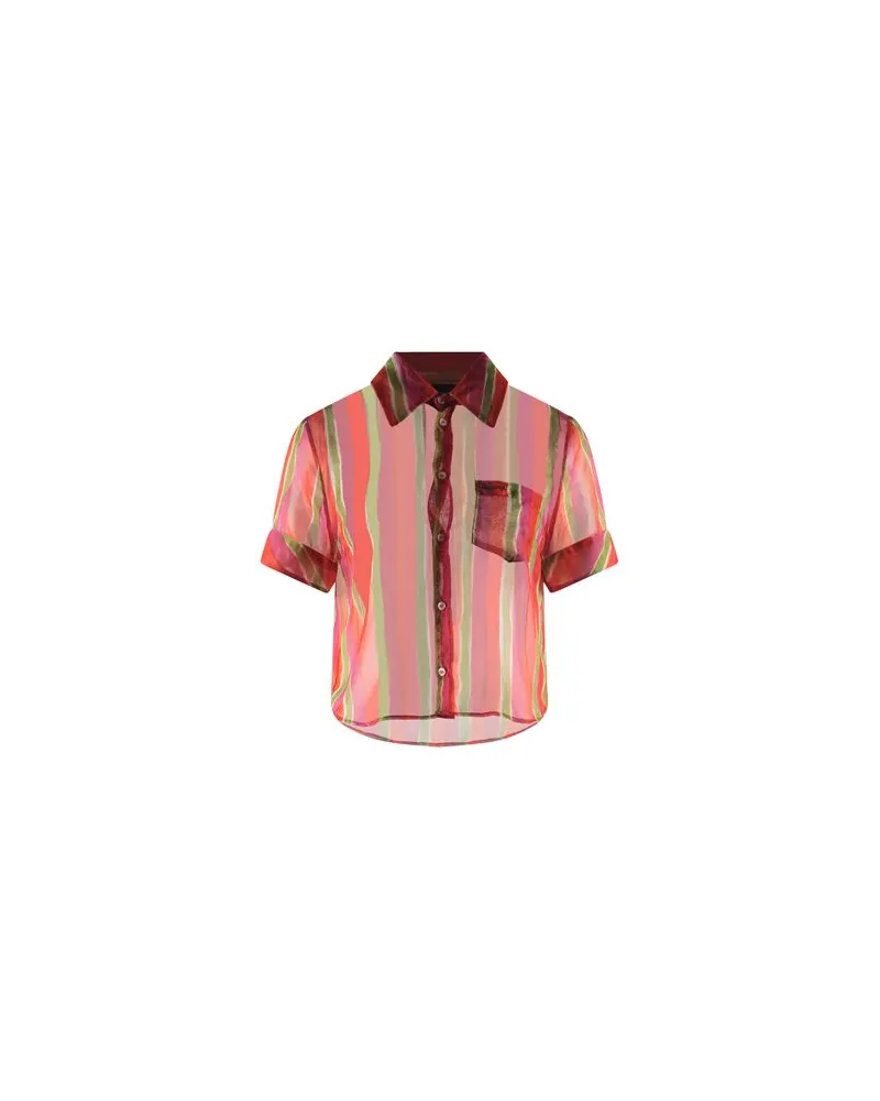 Dsquared2 TOPS - Hemdenauf YOOX.COM Tomatenrot