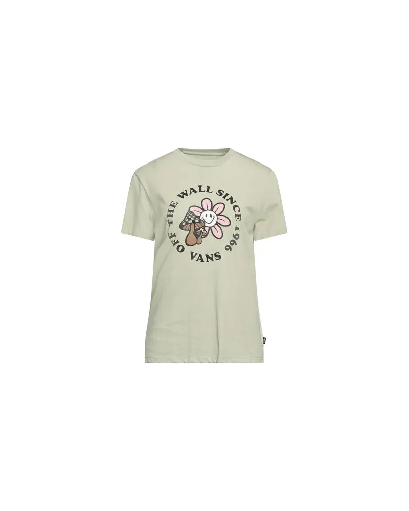 Vans TOPS - T-shirtsauf YOOX.COM Salbeigrün