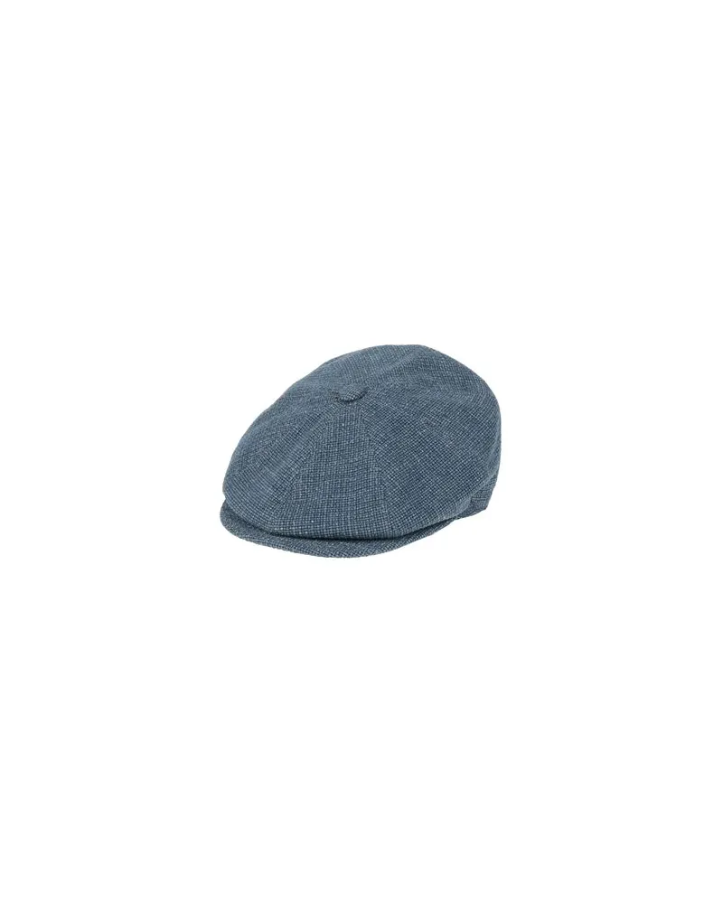 Borsalino ACCESSOIRES - Mützen & Hüteauf YOOX.COM Taubenblau