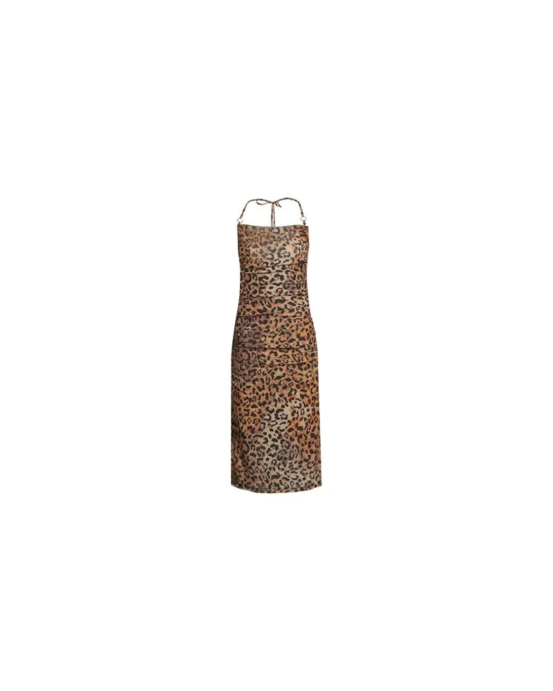 Just Cavalli KLEIDER - Midi-Kleiderauf YOOX.COM Sand