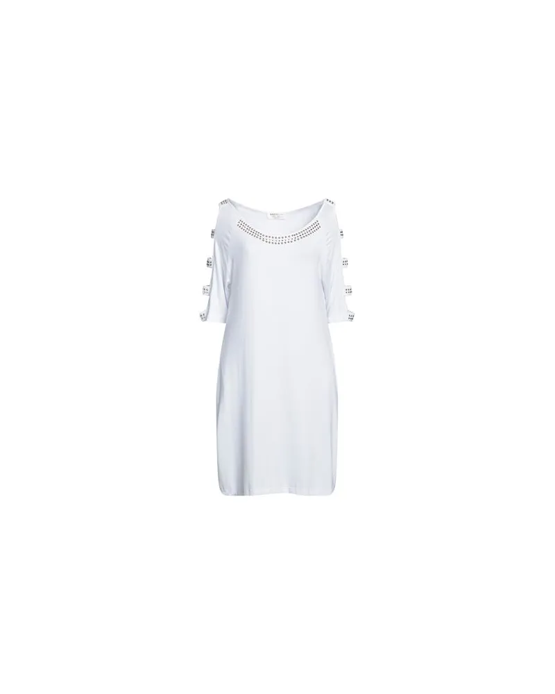 EAN 13 KLEIDER - Mini-Kleiderauf YOOX.COM Weiß