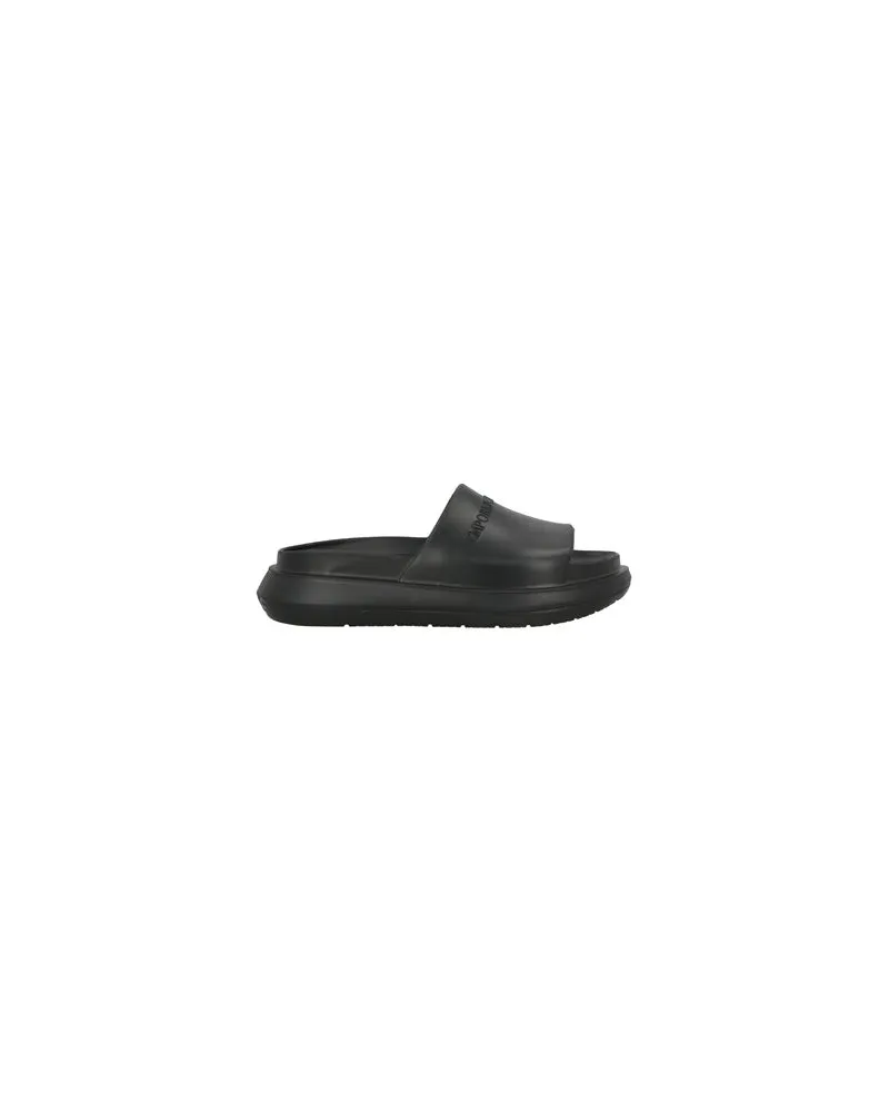 Emporio Armani SCHUHE - Sandalenauf YOOX.COM Schwarz