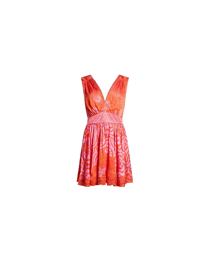 Poupette St Barth KLEIDER - Mini-Kleiderauf YOOX.COM Orange