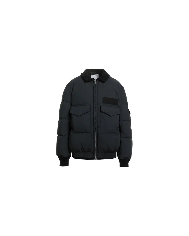 Sacai JACKEN & MÄNTEL - Pufferjacken & Daunenjackenauf YOOX.COM Nachtblau