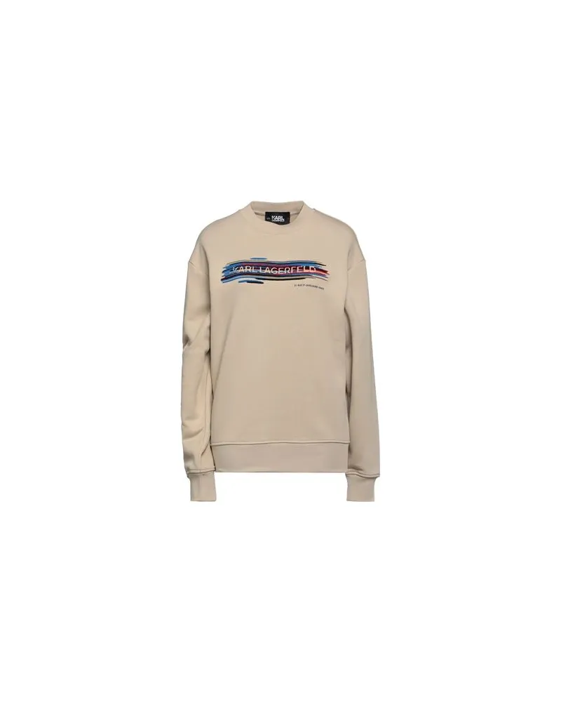 Karl Lagerfeld TOPS - Sweatshirtsauf YOOX.COM Sand