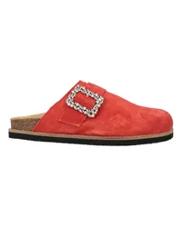 Pollini Mules & Clogs Tomatenrot