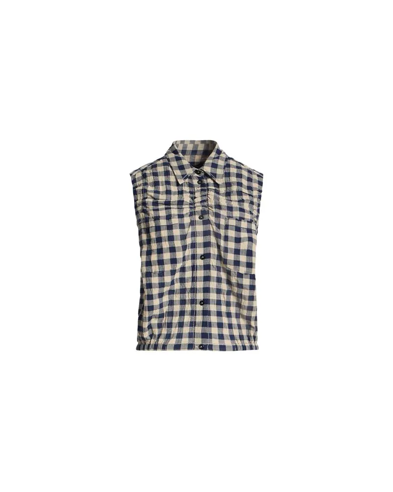 HIGH USE BREATHE  - TOPS - Hemdenauf YOOX.COM Marineblau