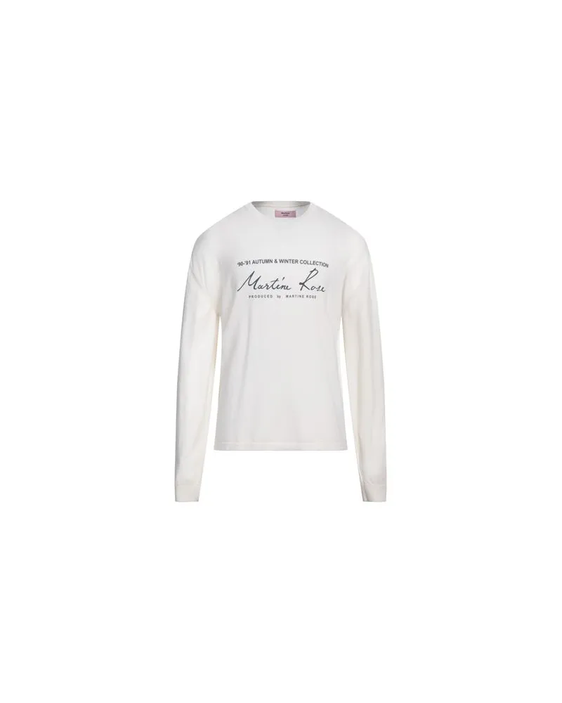 Martine Rose STRICKWAREN - Pulloverauf YOOX.COM Elfenbein