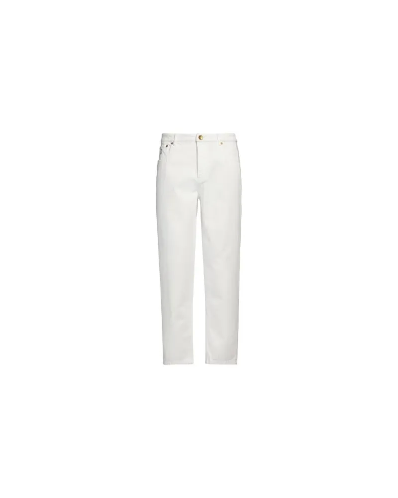 Brunello Cucinelli HOSEN & RÖCKE - Jeanshosenauf YOOX.COM Weiß