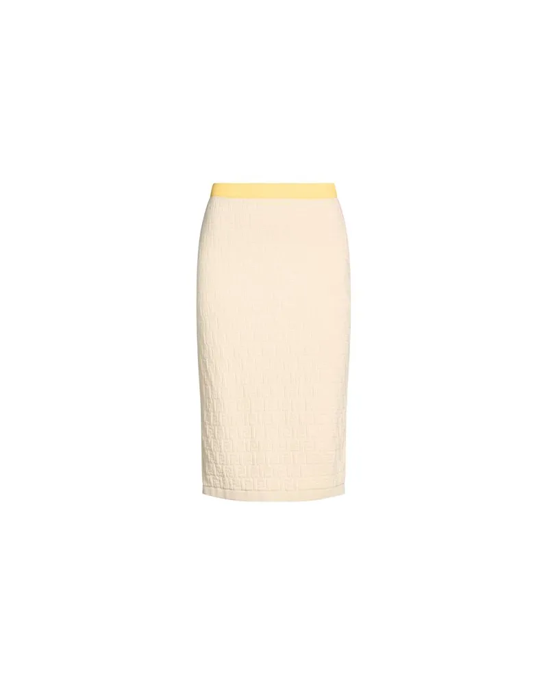 Fendi HOSEN & RÖCKE - Midi-Röckeauf YOOX.COM Beige