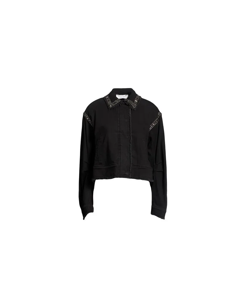 Alberta Ferretti JACKEN & MÄNTEL - Jeansjacken/Mäntelauf YOOX.COM Schwarz