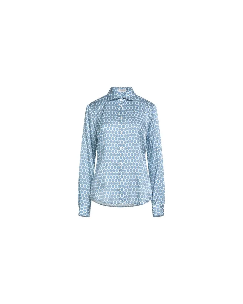 Camicettasnob TOPS - Hemdenauf YOOX.COM Azurblau