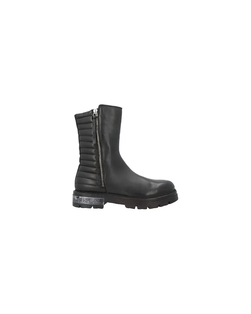 Replay SCHUHE - Stiefelettenauf YOOX.COM Schwarz