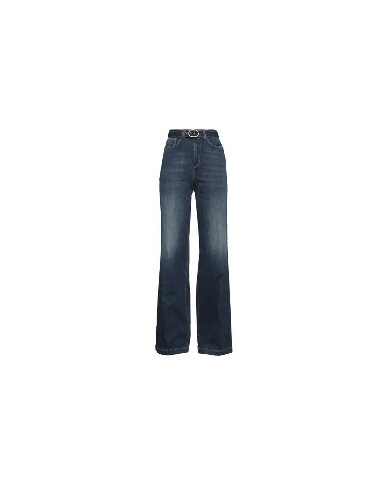 Twin-Set HOSEN & RÖCKE - Jeanshosenauf YOOX.COM Blau