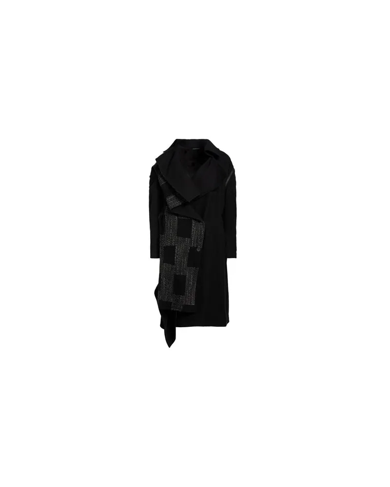 Yohji Yamamoto JACKEN & MÄNTEL - Mäntelauf YOOX.COM Schwarz