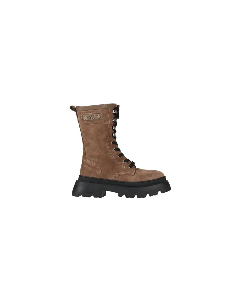 Chiara Ferragni SCHUHE - Stiefelettenauf YOOX.COM Braun