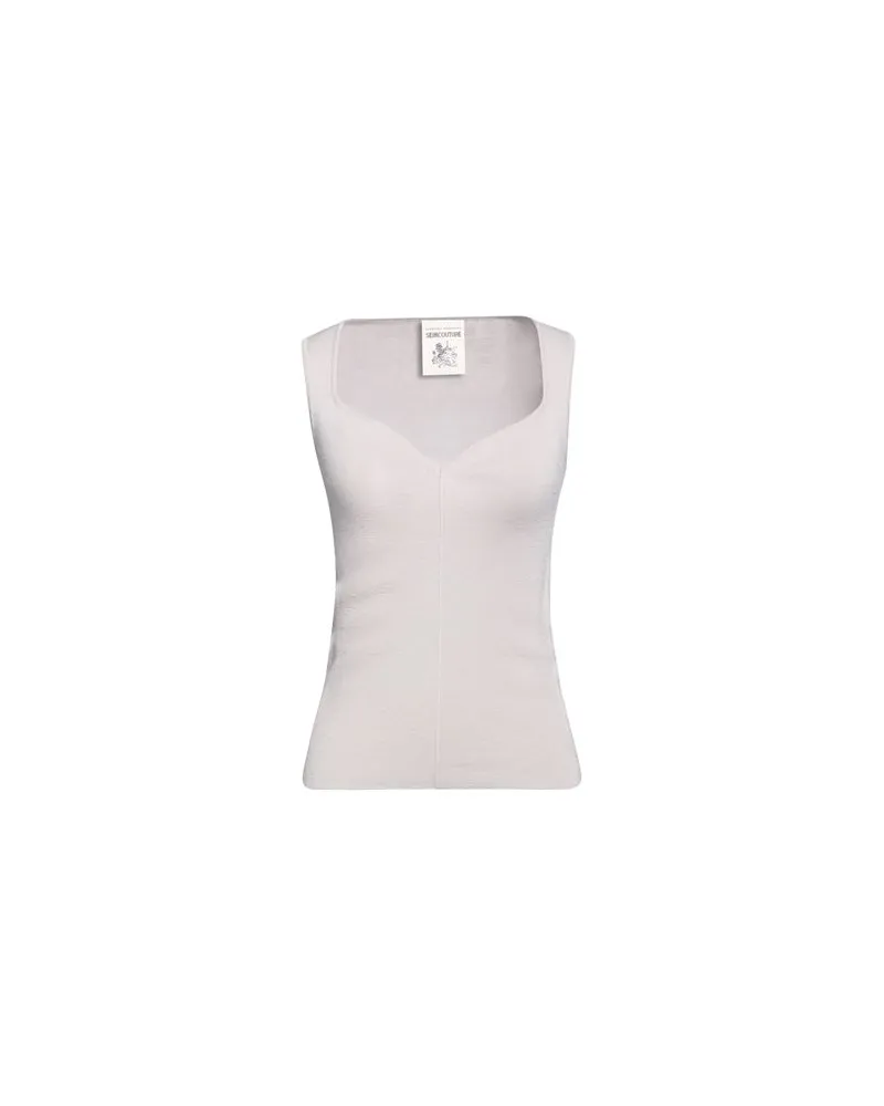 Semicouture TOPS - Topsauf YOOX.COM Hellgrau