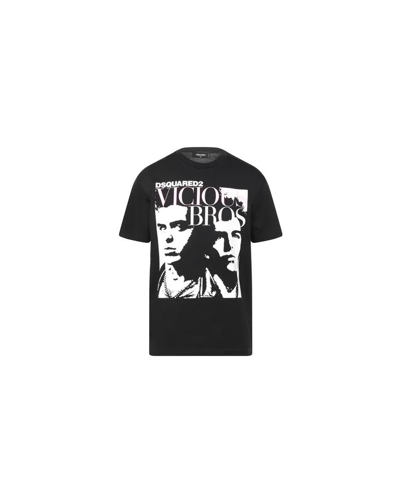 Dsquared2 TOPS - T-shirtsauf YOOX.COM Schwarz