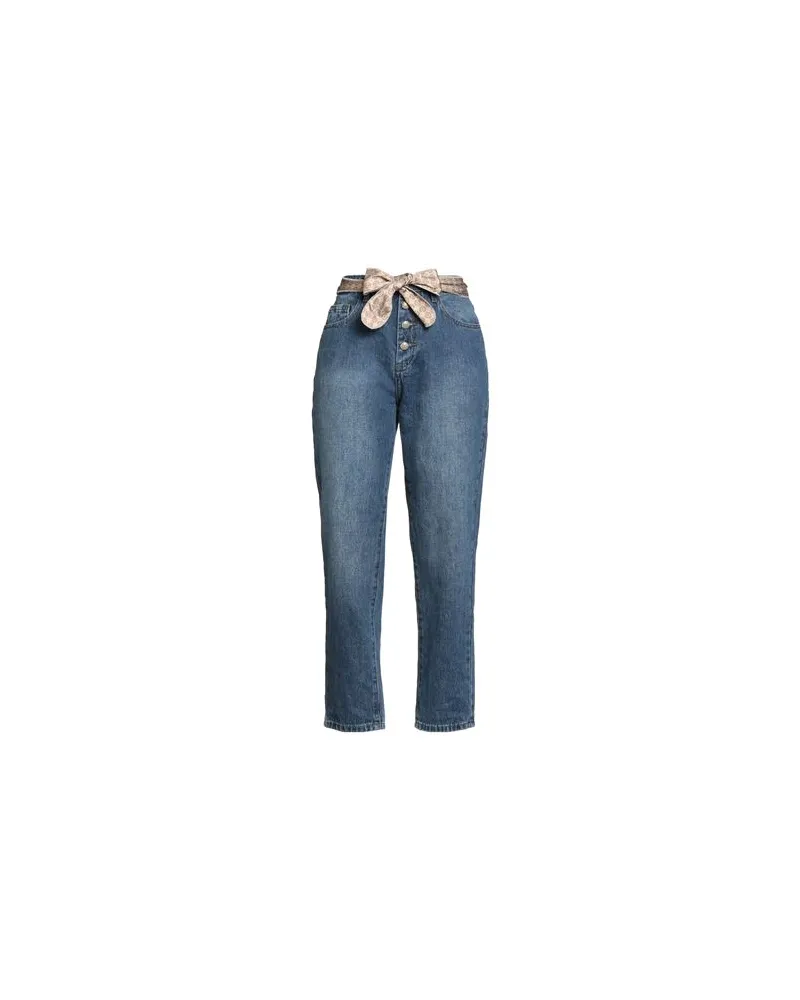 YES ZEE by Essenza URBAN CHIC - HOSEN & RÖCKE - Jeanshosenauf YOOX.COM Blau