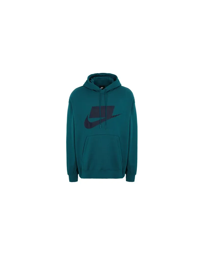 Nike SPORT PACK HOODIE FRENCH TERRY   - TOPS - Sweatshirtsauf YOOX.COM Aquamarin