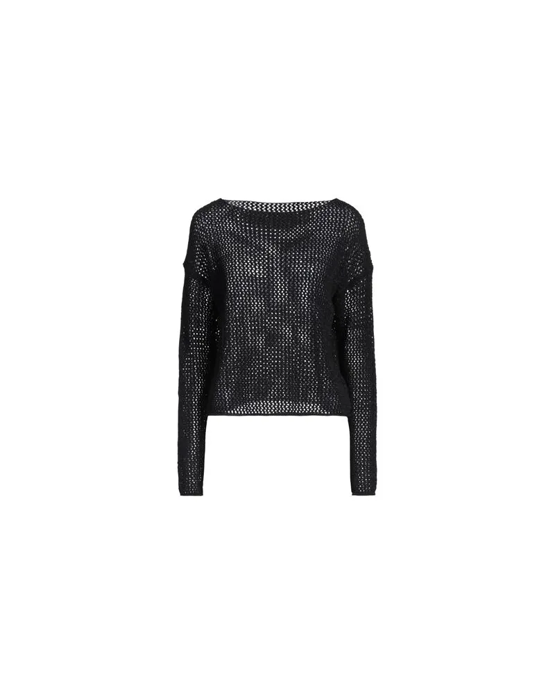BASE Milano STRICKWAREN - Pulloverauf YOOX.COM Schwarz