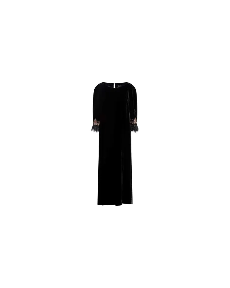 Clips KLEIDER - Maxi-Kleiderauf YOOX.COM Schwarz