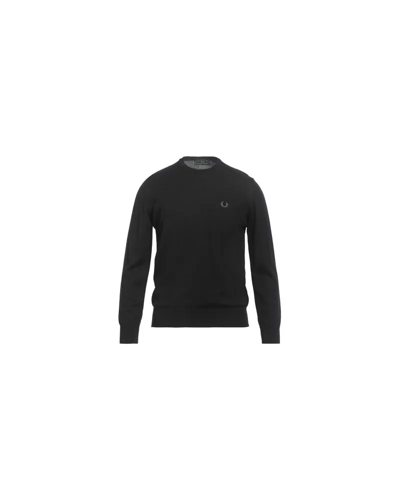Fred Perry STRICKWAREN - Pulloverauf YOOX.COM Schwarz