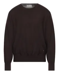 RECTO Pullover Dunkelbraun