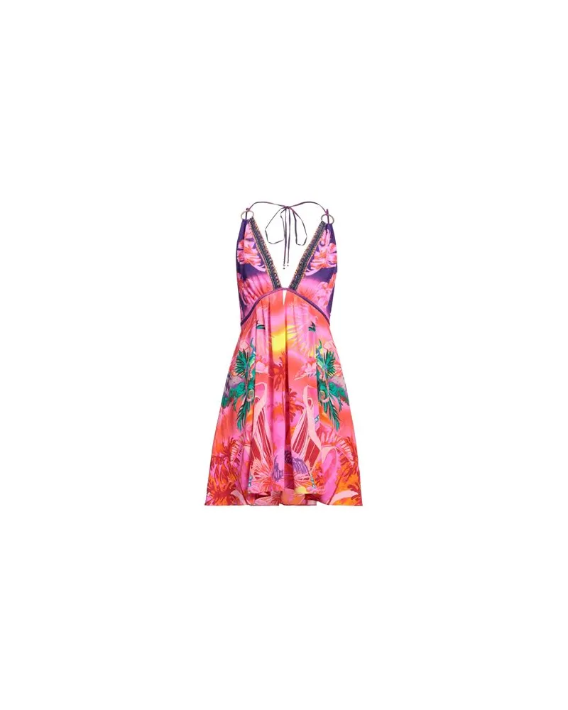 Camilla KLEIDER - Mini-Kleiderauf YOOX.COM Magenta