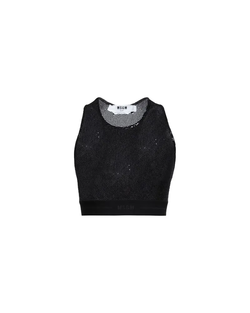 MSGM TOPS - Topsauf YOOX.COM Schwarz