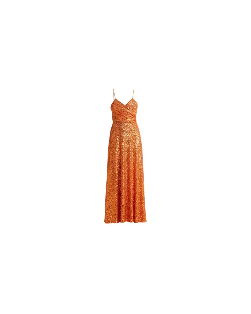 NENETTE KLEIDER - Maxi-Kleiderauf YOOX.COM Orange