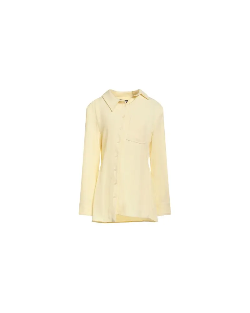 Jacquemus TOPS - Hemdenauf YOOX.COM Pastellgelb