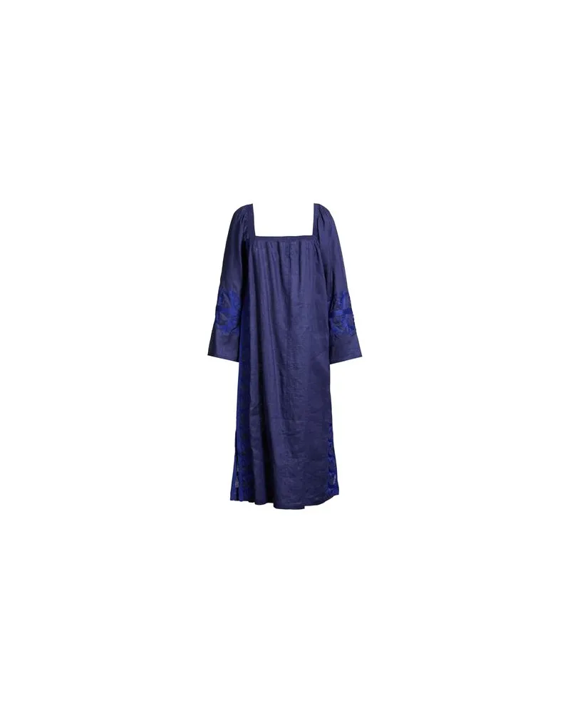 Maliparmi KLEIDER - Midi-Kleiderauf YOOX.COM Marineblau