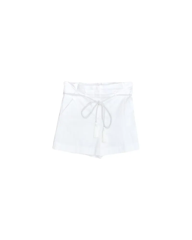Patrizia Pepe HOSEN & RÖCKE - Shorts & Bermudashortsauf YOOX.COM Weiß