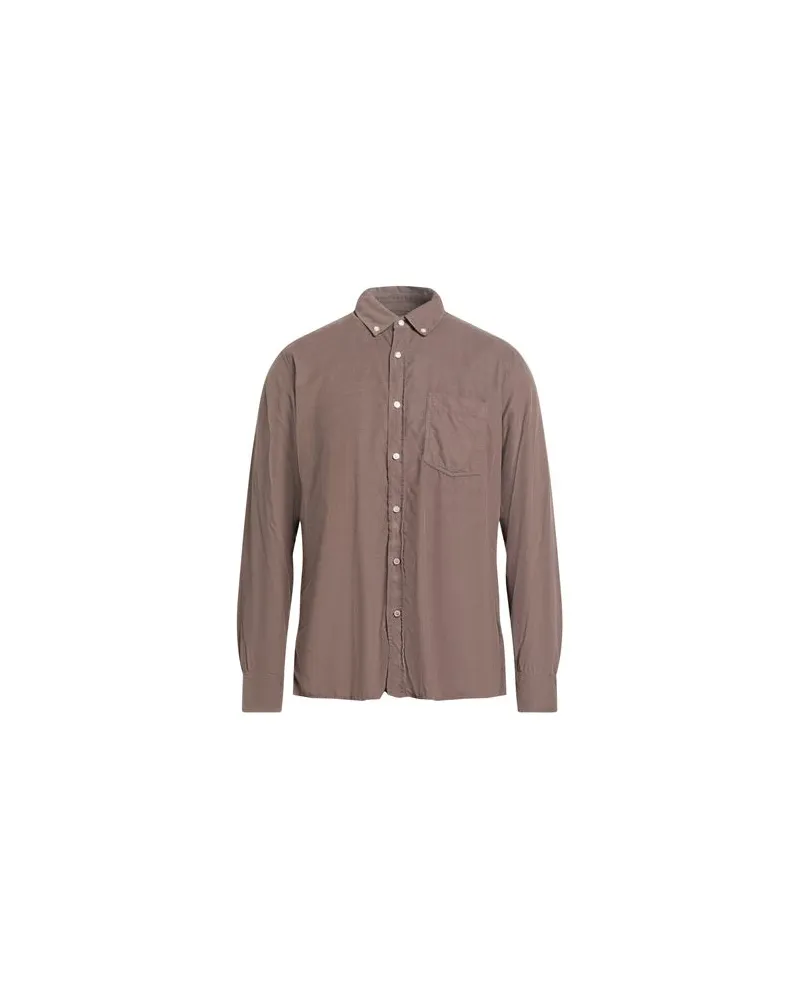 Officine Generale TOPS - Hemdenauf YOOX.COM Maulwurfsgrau