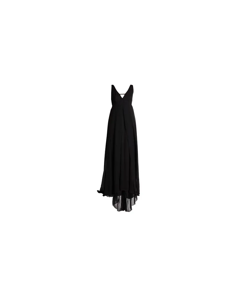 Peserico KLEIDER - Maxi-Kleiderauf YOOX.COM Schwarz