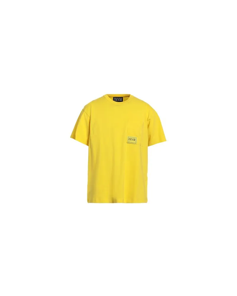 Versace Jeans TOPS - T-shirtsauf YOOX.COM Gelb