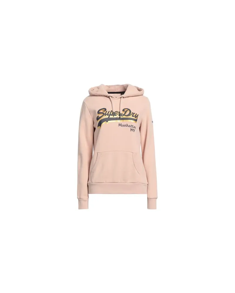 Superdry. TOPS - Sweatshirtsauf YOOX.COM Hellrosa