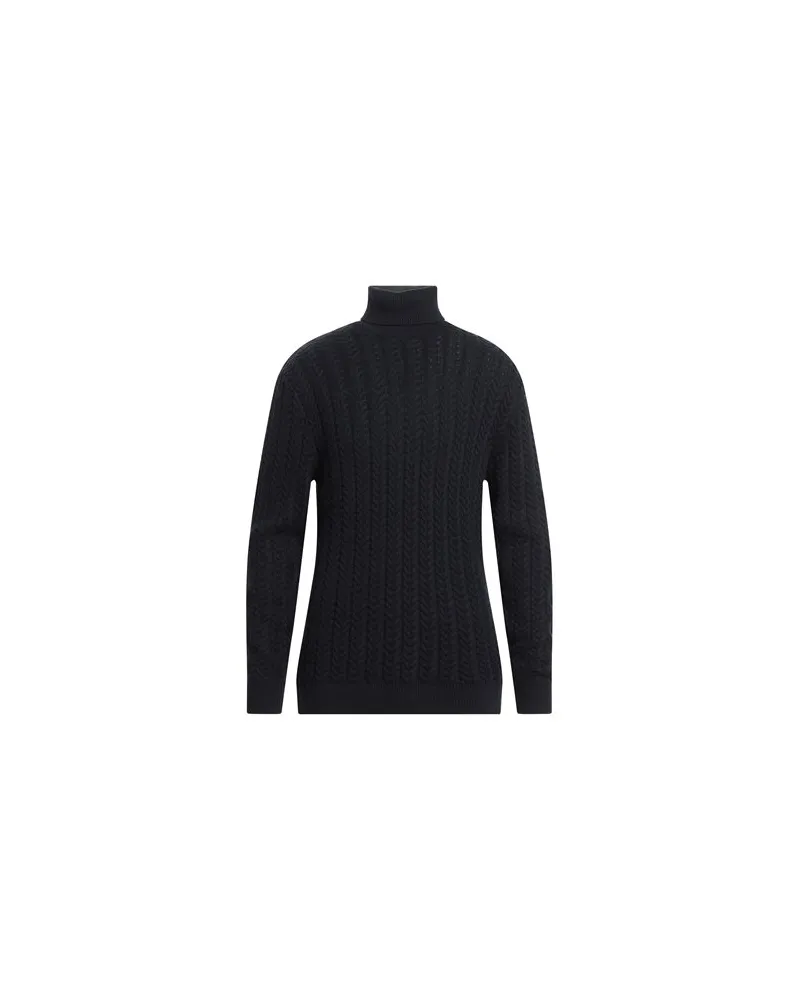 Selected Homme STRICKWAREN - Rollkragenpulloverauf YOOX.COM Nachtblau