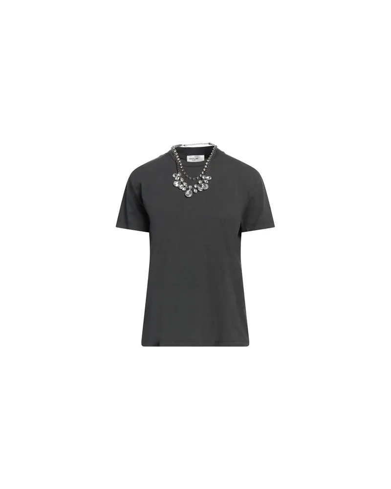 Replay TOPS - T-shirtsauf YOOX.COM Braungrau