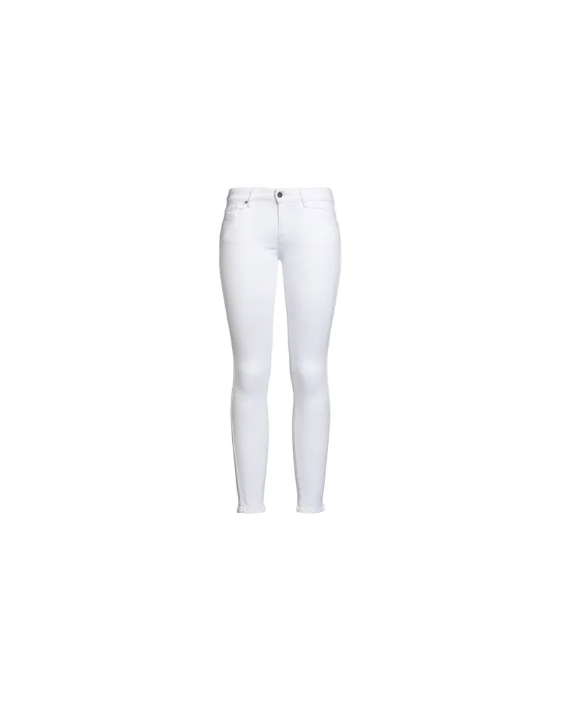 Diesel HOSEN & RÖCKE - Jeanshosenauf YOOX.COM Weiß