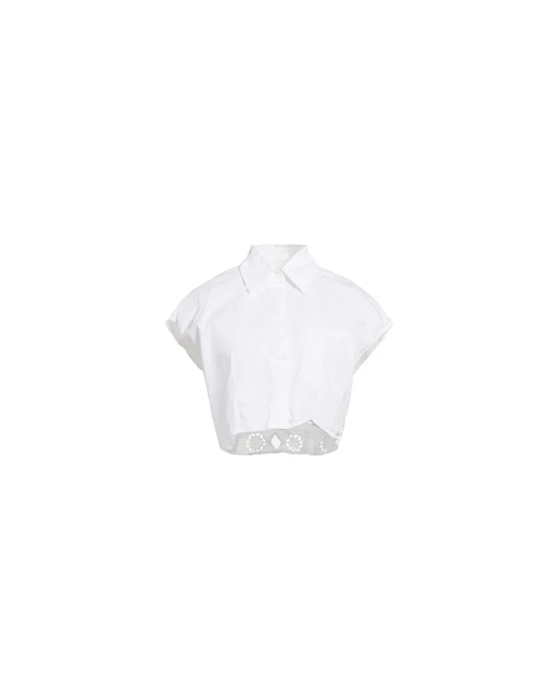 Dondup TOPS - Hemdenauf YOOX.COM Weiß