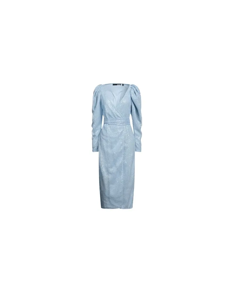 ROTATE Birger Christensen KLEIDER - Midi-Kleiderauf YOOX.COM Hellblau