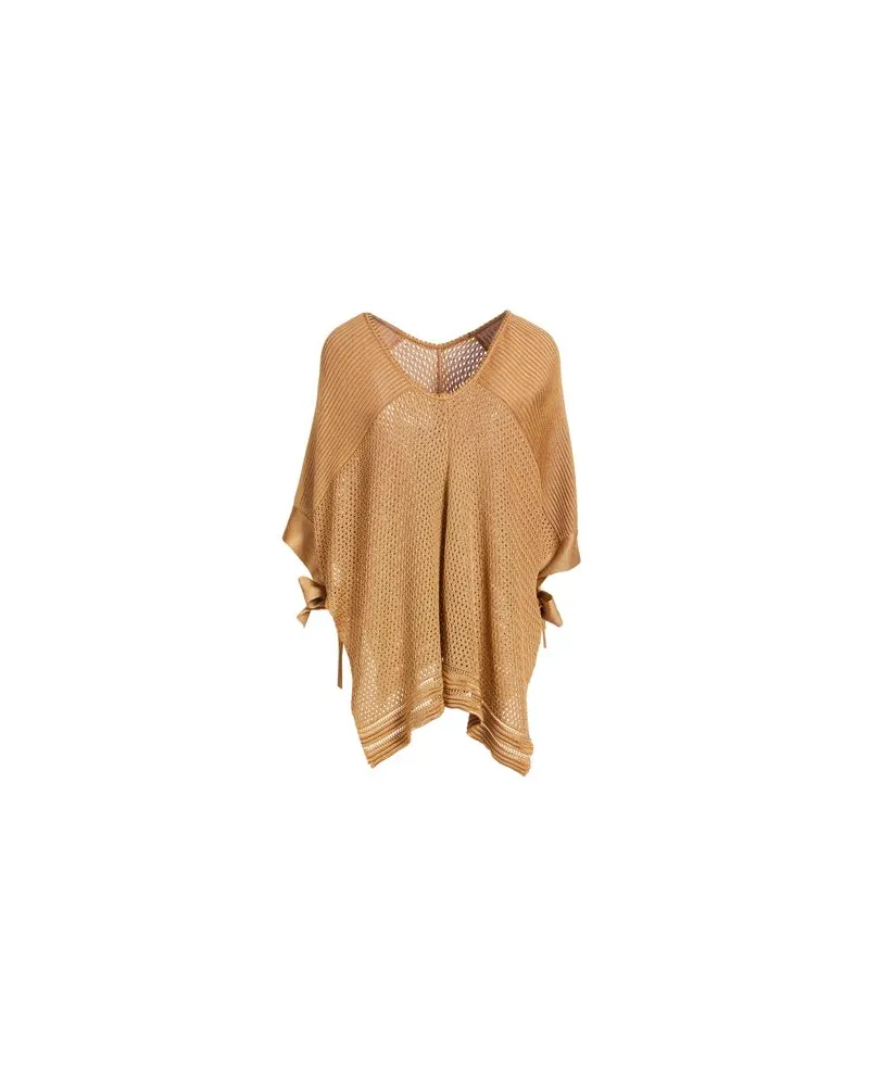 Alberta Ferretti JACKEN & MÄNTEL - Capesauf YOOX.COM Sand