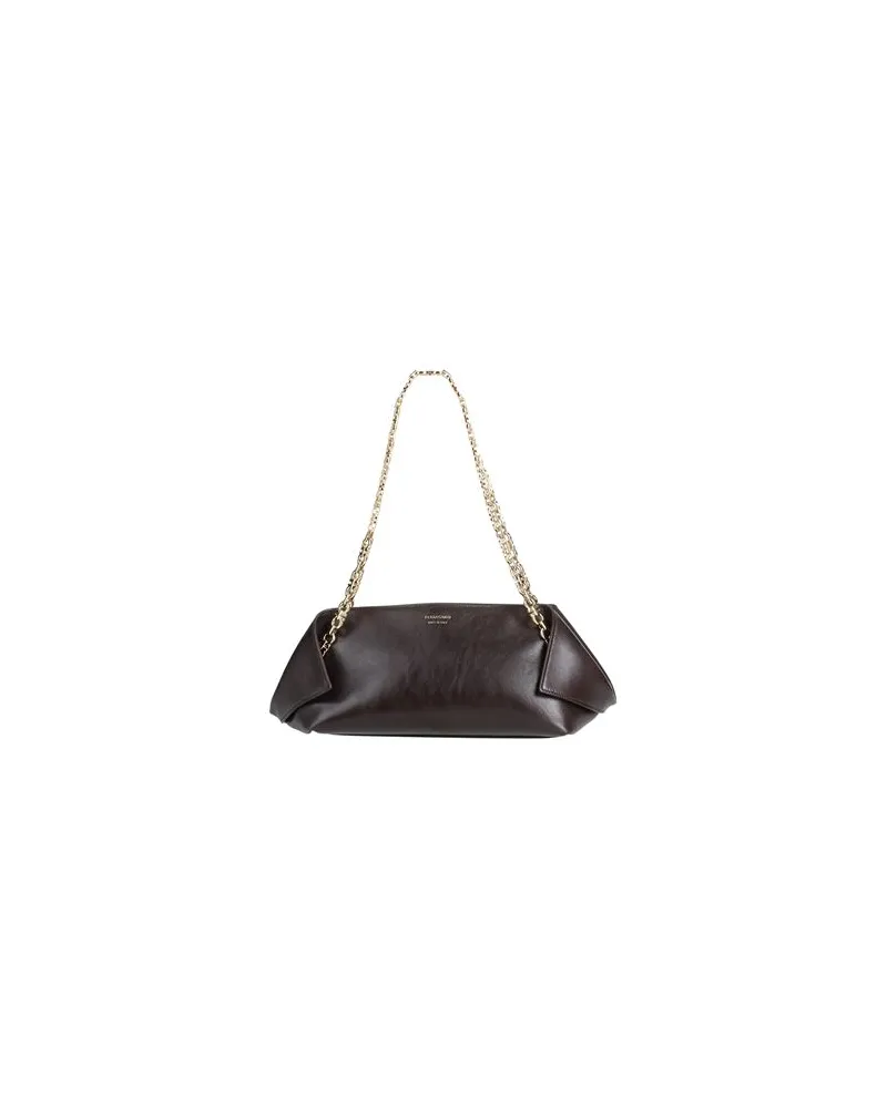Ferragamo TASCHEN - Schultertaschenauf YOOX.COM Dunkelbraun