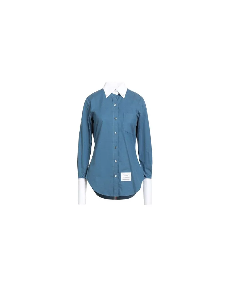 Thom Browne TOPS - Hemdenauf YOOX.COM Blau