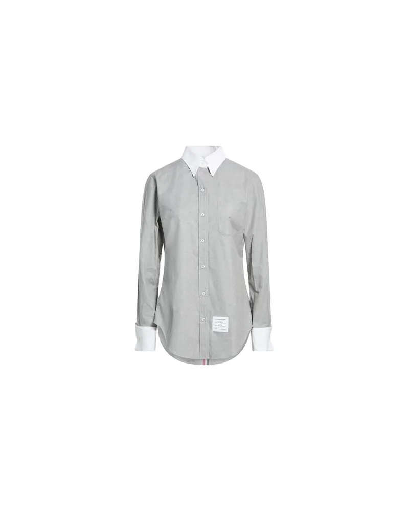 Thom Browne TOPS - Hemdenauf YOOX.COM Hellgrau