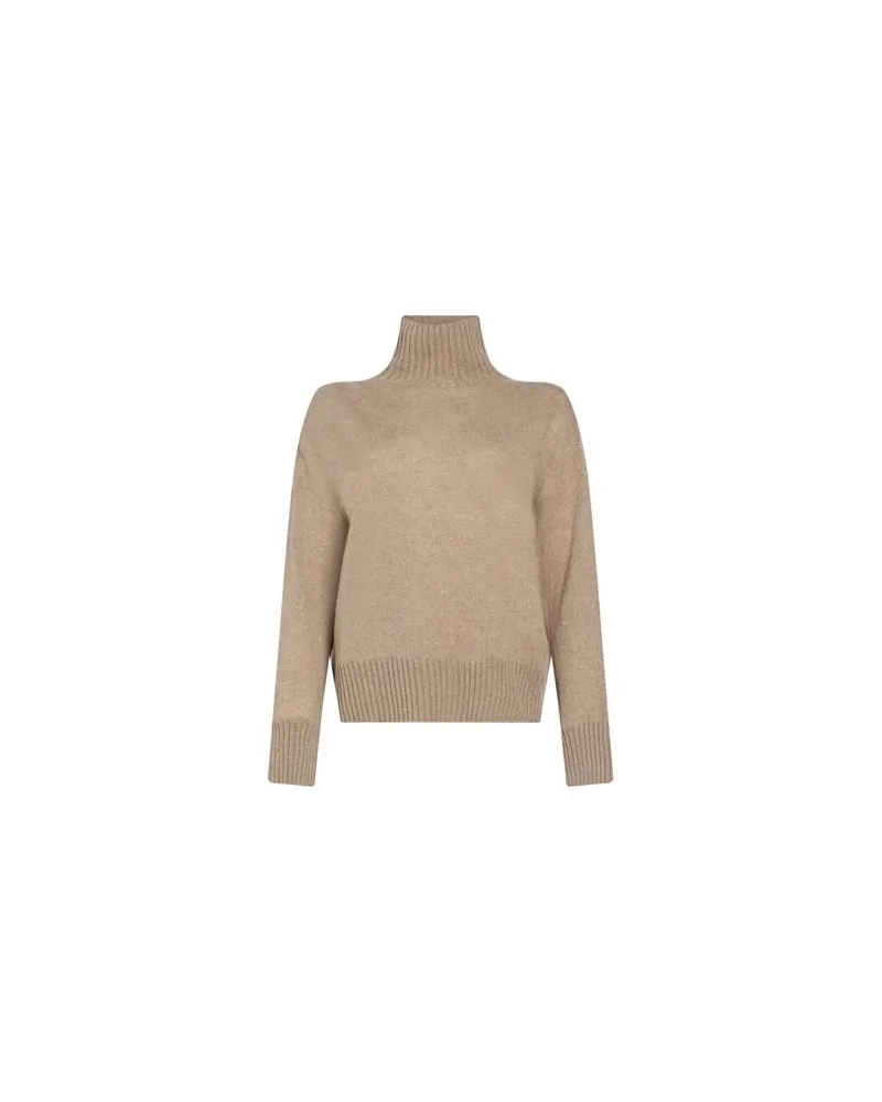 ARAGONA STRICKWAREN - Rollkragenpulloverauf YOOX.COM Sand